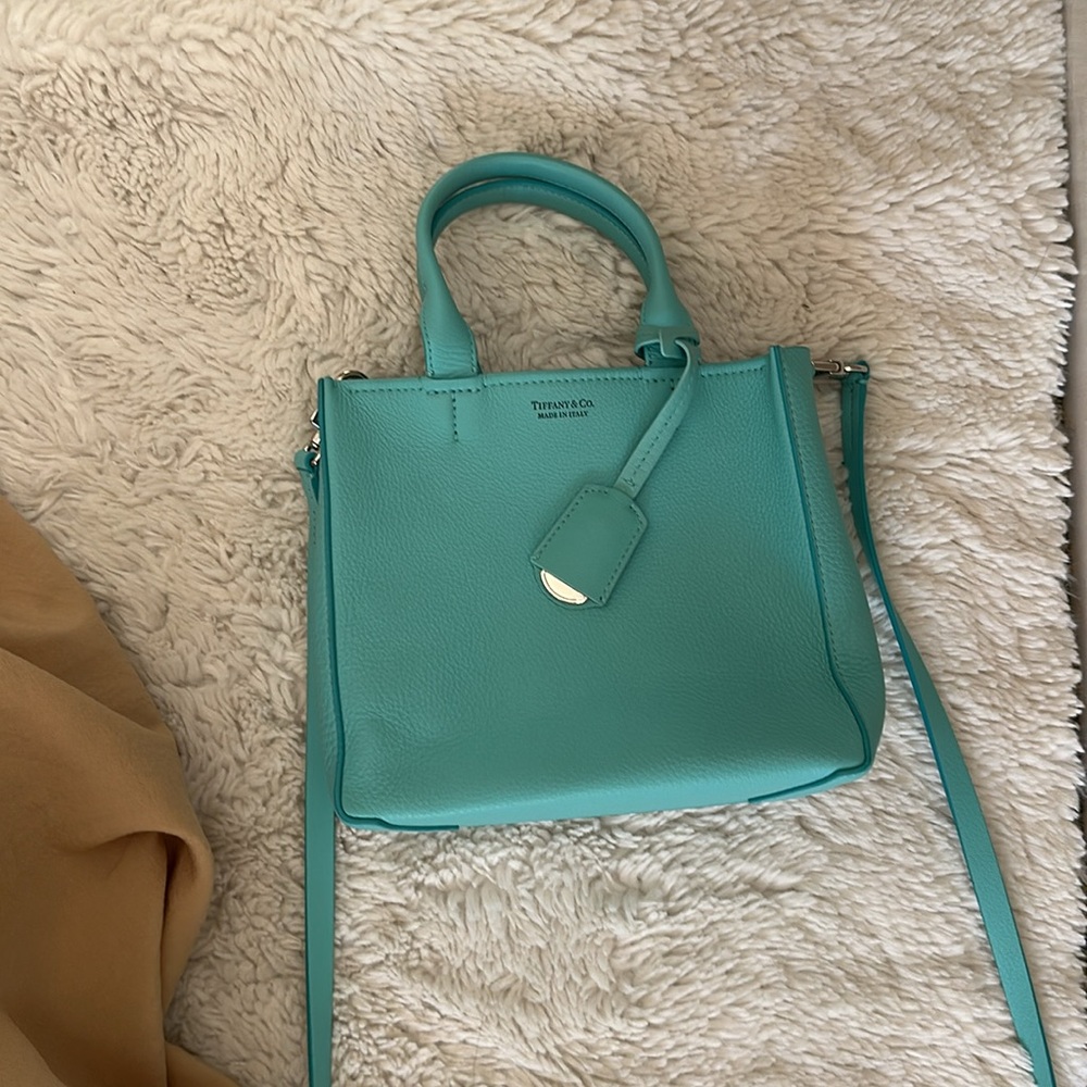 Tiffany & Co. Blue Handbag - Picture 4 of 7